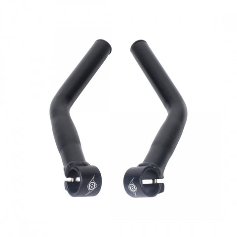 Hb End Or8 Bar Ends C-Lite Long Aly Bk