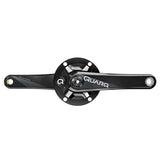 Quarq, DFour91, Power Meter Crankset, Spindle: 30mm, BCD: 110, 30mm, 165mm, Black, Road