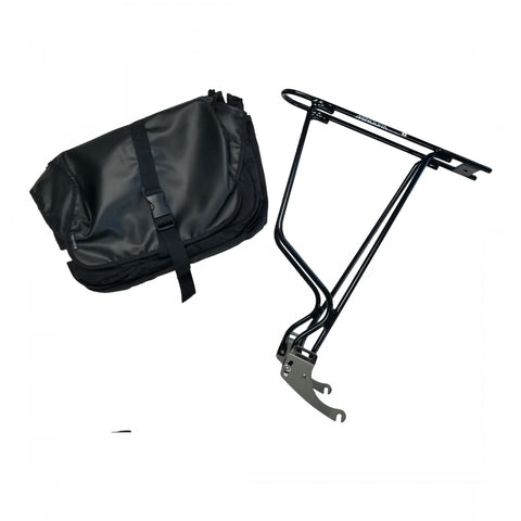 Bike Rack Rr Min Rc1200 Pannier Bk W/Ostrich Bag