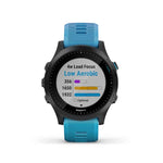 Garmin, Forerunner 945 Bundle, Watch, Watch Color: Black, Wristband: Blue - Silicone, 010-02063-10
