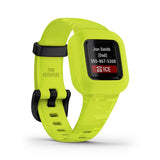 Garmin, vivofit jr. 3, Watch, Watch Color: Green, Wristband: Green - Silicone, 010-02441-20