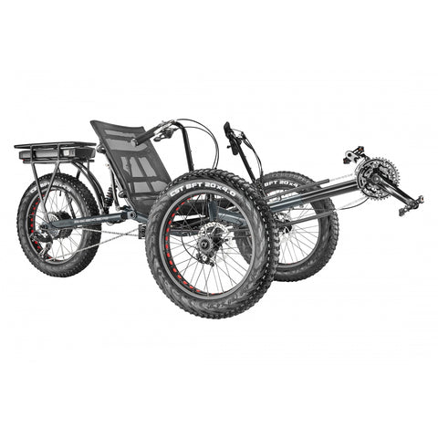 Bike Sun Skr E-Fat-Tad Electric Assist 20/20 24S Dk-Gn