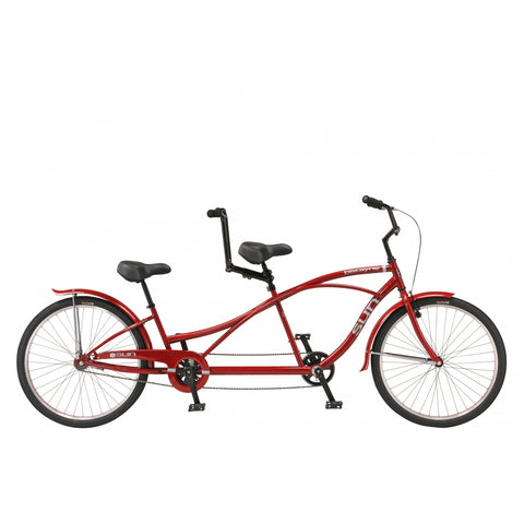 Bike Sun Biscayne Tandem Cb Met-Red 09