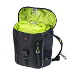 Basil, Miles, Backpack, Nordlicht Technology, 17L, Black/Lime