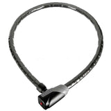 EVO, Lockdown, Armored cable, Key, 18mm, 100cm, 39'', Black