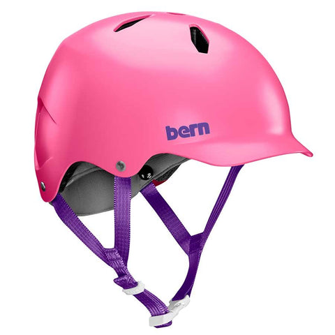 Bern, Bandito, Helmet, Satin Pink, SM, 51.5 - 54.5cm