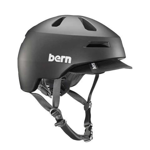 Bern, Brentwood 2.0, Helmet, Matt Black, L, 59 - 62cm