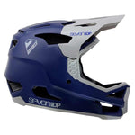 7iDP, Project 23 Fiber Glass, Full Face Helmet, Matt Deep Space Blue/Gloss Grey, XXL, 63 - 64cm