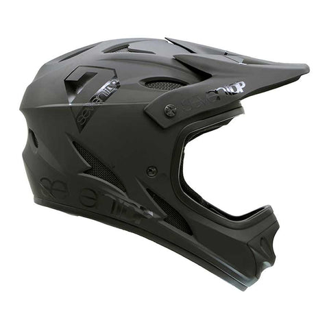 7iDP, M1, Full Face Helmet, Matt Black/Gloss Black, S, 55 - 56cm