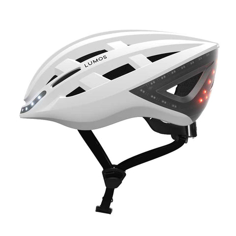 Lumos, Kickstart E-Bike Helmet, Pearl White, U, 54 - 62cm