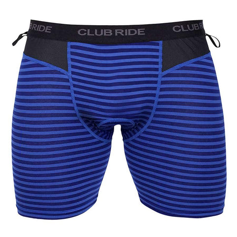 Club Ride, Johnson, Base Layer, Men, Cobalt Stripe, S