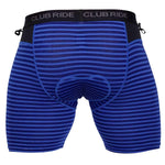 Club Ride, Johnson, Base Layer, Men, Cobalt Stripe, XL