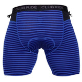 Club Ride, Johnson, Base Layer, Men, Cobalt Stripe, XL