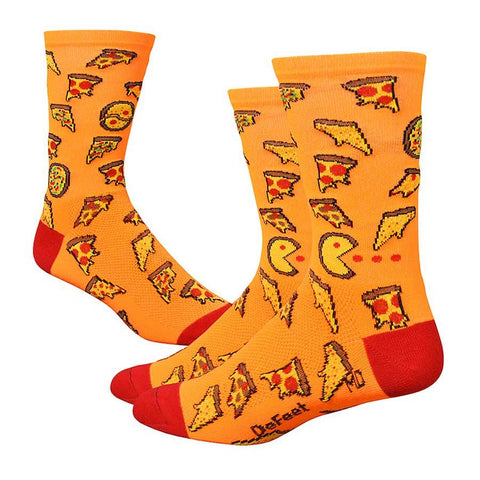 DeFeet, Aireator 6'', Socks, Pizza Party, XL