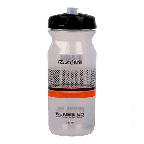 Bottle Zefal M65 Sense (H) 650Ml Trans/Bk/Or