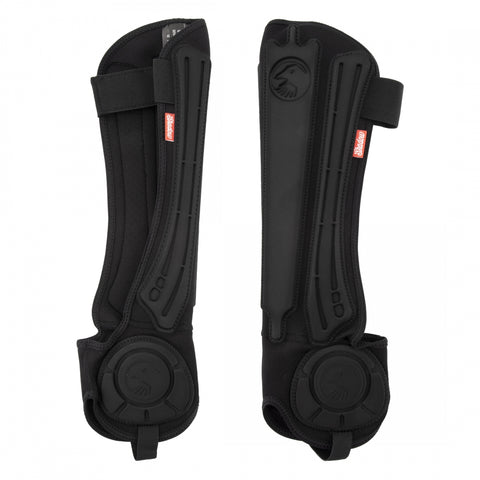 PAD SET TSC SHIN/ANKLE GUARD COMBO INVISALITE XL BK