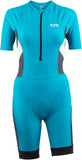 TYR Competitor Speedsuit - Turquoise/Grey Women's Large
