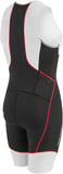 Garneau Tri Comp Men's Suit Black/GRAY/Red 2XL