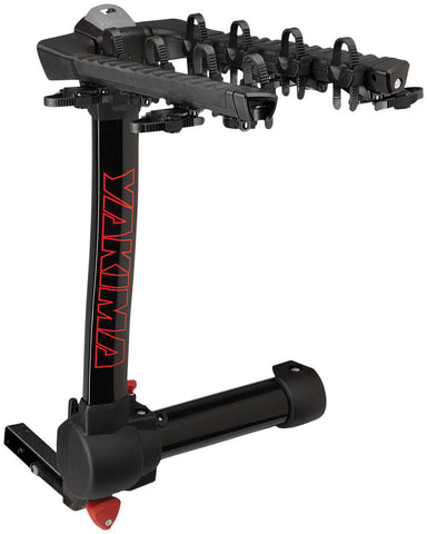 Yakima FullSwing Hitch Bike Rack - 4-Bike 2 Receiver Black