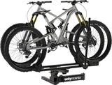 RockyMounts BackStage Hitch Bike Rack - 2-Bike 2 Receiver Black
