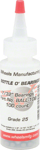 Wheels Manufacturing Grade 25 7/32 Loose Ball Bearing Bottle of 100