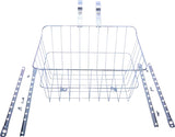 Wald 1512 Front Basket with Adjustable Legs Silver