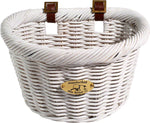 Nantucket Cruiser Front Basket DShape White