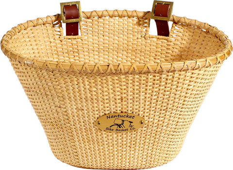 Nantucket Lightship Front Basket Oval Shape Natural