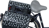 Basil Urban Load Double Pannier - 53L Black/Reflective White