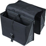 Basil Forte Double Pannier - 35L Black