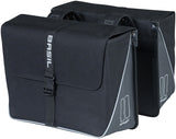 Basil Forte Double Pannier - 35L Black