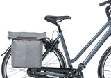 Basil City Shopper Pannier - 14-16L Gray