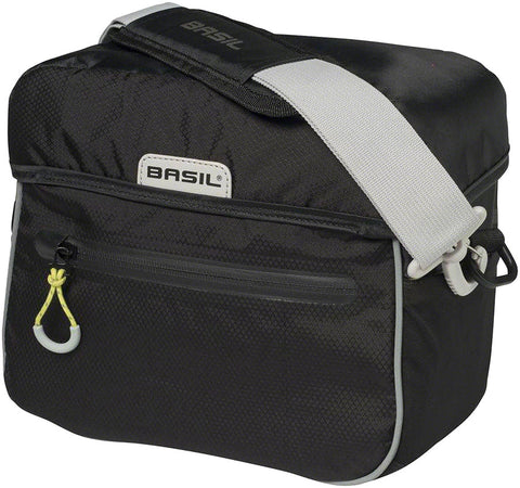 Basil Miles Handlebar Bag - 6L KLICKfix Mount Black