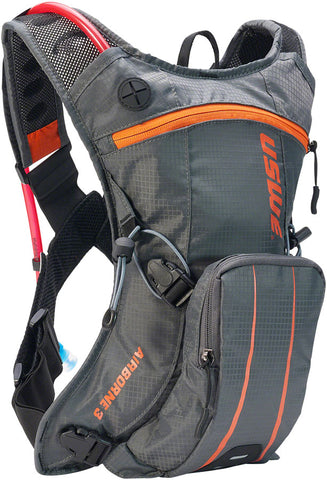 USWE Airborne 3 Hydration Pack - Grey/Orange