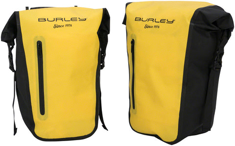 Burley Coho Pannier Pair Yellow/Black