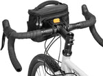 Topeak Compact Handlebar Bag/Fanny Pack Includes Fixer 8 Black