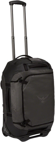 Osprey Rolling Transporter 40 Duffel Bag: Black