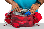 Osprey Seral Lumbar Hydration Pack Molten Red Includes 1.5L Reservoir