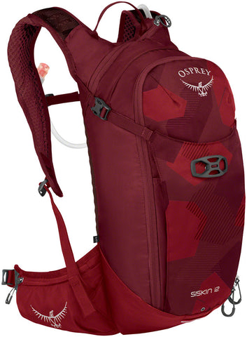 Osprey Siskin 12 Hydration Pack Molten Red