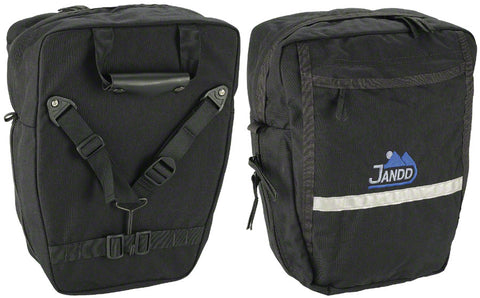 Jandd Mini Mountain Pannier Set Black