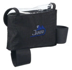 Jandd Top Tube/ Stem Bag Cleartop with velcro closure Black