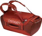 Osprey Transporter 40 Duffel Bag: Ruffian Red