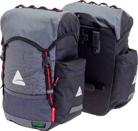 Axiom Seymour Oceanweave P35+ Panniers GRAY/Black