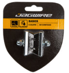 Jagwire Basics XCaliper Brake Pads Threaded Black Card of 20 Pairs