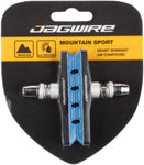 Jagwire Mountain Sport Brake Pads Threaded Post Blue