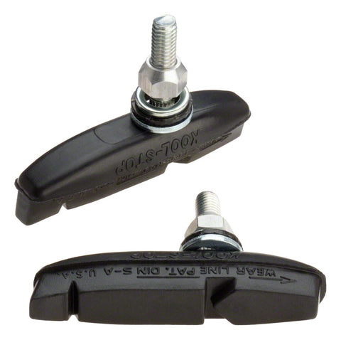 KoolStop Eagle Claw II Brake Pad Threaded Post Black Compound