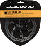 Jagwire Pro LR1 Disc Brake Rotor 160mm 6Bolt Silver/Black