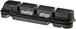 SwissStop FlashPro Set of 4 SRAM/Shimano Rim Brake Inserts Original Black