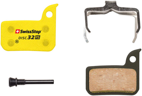 SwissStop RS Organic Compound Disc Brake Pad Set Disc 32 for SRAM Road and