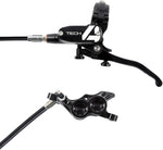 Hope Tech 4 E4 Disc Brake and Lever Set - Rear, Hydraulic, Post Mount, Black